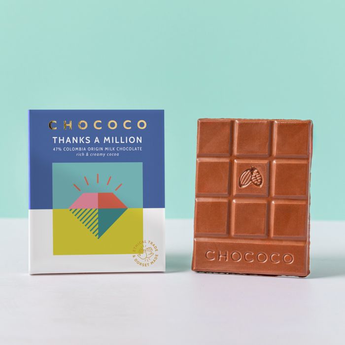 Chococo Thanks a Million Chocolate Bar - Love Orchids